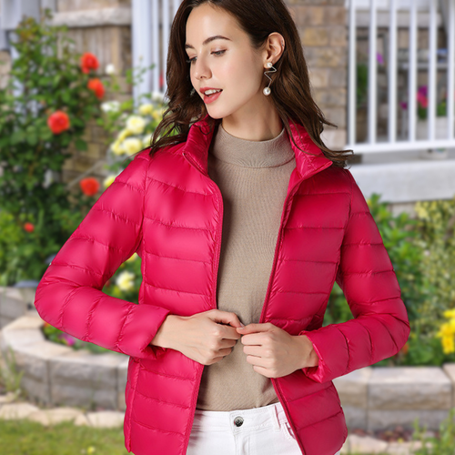 Isla - Chaqueta Impermeable Blanca De Plumón