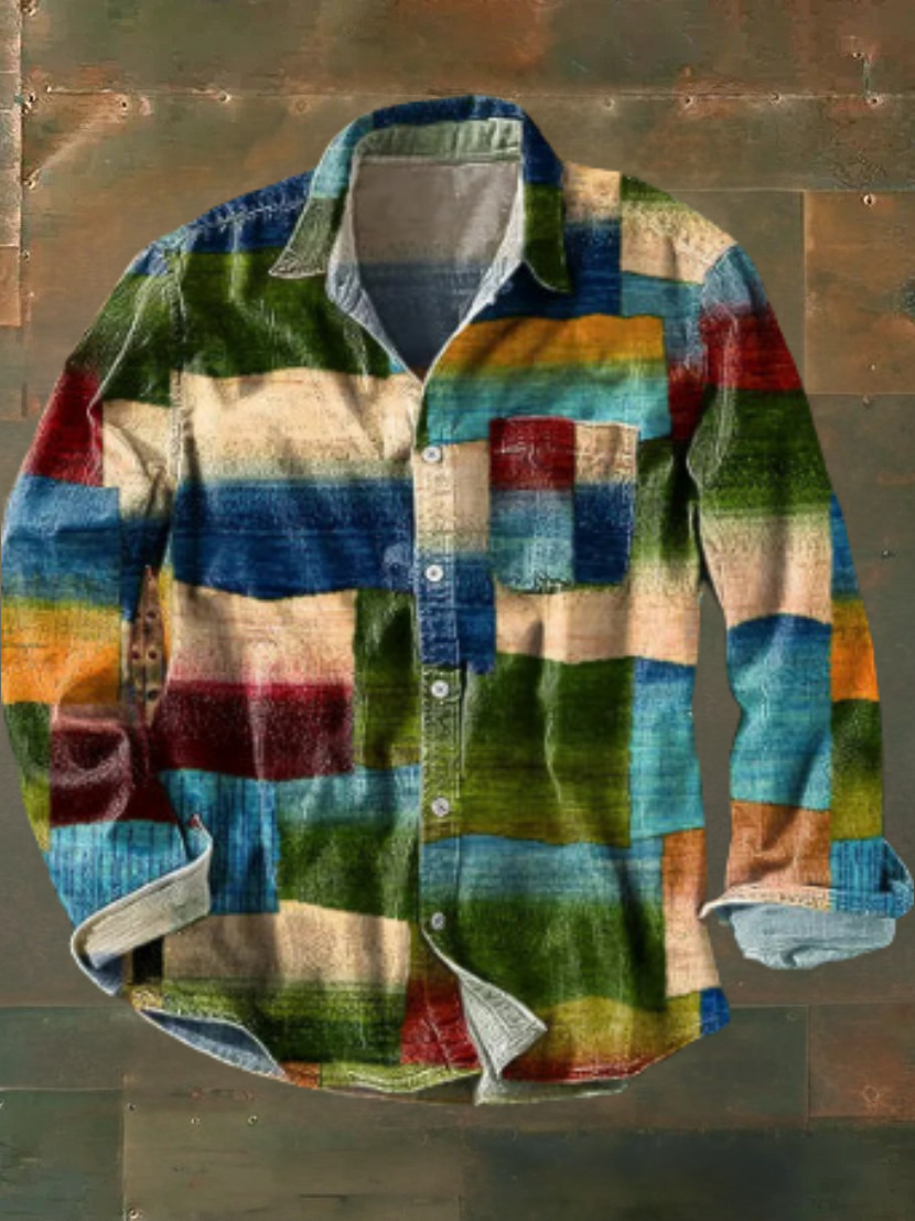 Gerben - Camisa Elegante Con Práctico Bolsillo