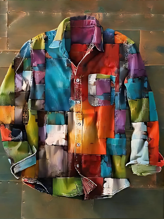 Sommai - Camisa Elegante Con Práctico Bolsillo