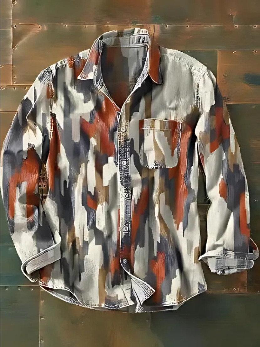 Alfonso - Camisa Elegante Con Práctico Bolsillo