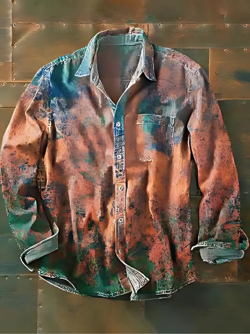 Gabino - Camisa Elegante Con Práctico Bolsillo